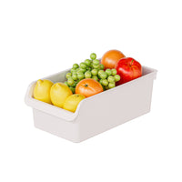 Refrigerator Organizer Bins Clear Drawer-Type Food Storage Containers for Fridge Freezer