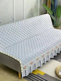 All-Inclusive Thickened Non-Slip Sofa Cover for Foldable Sofa Bed with Armrests, Modern Style, Four Seasons Universal