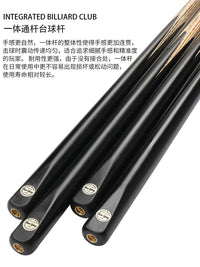 JianYing Black Eight Pool Cue Stick Snooker Billiard Cue 9.5/10.2mm Tip