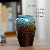 Vintage Ceramic Vase for Home Decor, Table Centerpiece, Living Room, Hydroponics, Fresh & Dried Flowers
