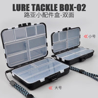 Portable Double-Layer Mini Fishing Lure and Hook Storage Box