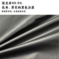 Car Side Awning Canopy with Blackout UV Protection, Portable Sun Shelter for SUV Camping and Picnics