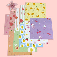 Double-Sided Printed Origami Paper for Kids' DIY Crafts - Cartoon Patterns, 60 Sheets