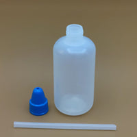 Nasal Wash Bottle with Blue/Black/Pink Cap, 240/250ML Empty Plastic Liquid Dispenser