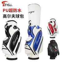 TTYGJ Men's Lightweight PU Waterproof Golf Club Stand Bag