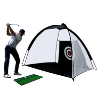 Portable Indoor Golf Practice Net Hitting Cage for Swing Training