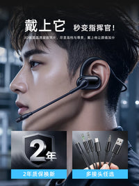Wired Gaming Headset with Microphone for PC Laptop - Over-Ear Stereo Headphones