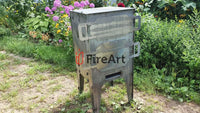 Firewood Pizza Oven Outdoor Portable Folding Camping Stove