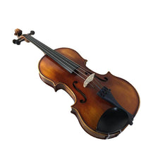 Handmade Solid Wood Ebony Viola for Practice, Exams, and Performance with Oily Finish