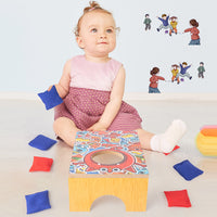 Sandbag Toss Game for Kids - Interactive Outdoor Play Toy
