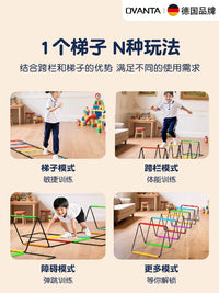 Agility Ladder Training Set for Kids & Adults - Multi-functional Speed & Coordination Equipment for Soccer, Sports, Fitness