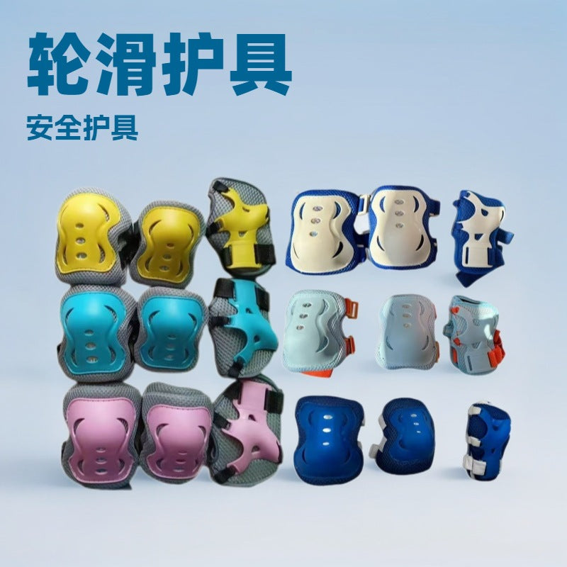 Kids' Protective Gear Set for Roller Skating Cycling Skiing - Knee, Elbow, Wrist Pads