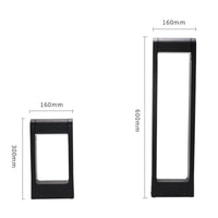 Outdoor Waterproof LED Lawn Lamp Rotatable Garden Yard Ground Plug Light Landscape Pillar Lamp