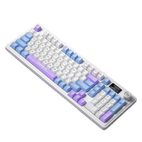 SANGEE K18 Pro 98-Key Wired Gaming Keyboard with Screen, RGB Backlight, Mechanical Feel for Office and Gaming
