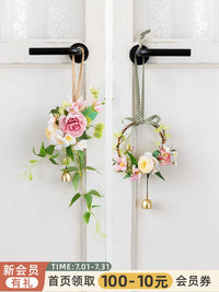 Aying Artificial Floral Door Hanging Garland for Balcony, Bedroom, or Bathroom Wall Decor