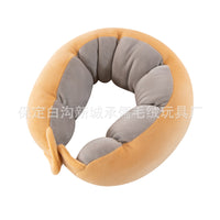 New Pea U-Shaped Neck Pillow for Travel and Office, Removable and Washable