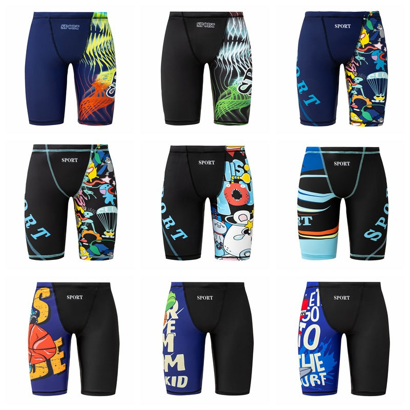 Boys' Quick-Dry Swim Trunks for Teens and Kids