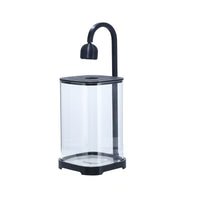 Ultra-White Glass Betta Fish Tank Desktop Aquarium with Landscaping Options