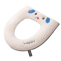 Toilet Seat Cover Winter 2025 Zippered Thickened Household Toilet Seat Cushion New Waterproof Four Seasons Universal