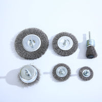 Drill Wire Brush Set for Rust Removal and Polishing