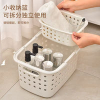Portable Plastic Shower Caddy Basket for Dorms and Bathrooms