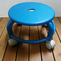 Rolling Stool with Wheels for Home, Kids, Manicure, and Pedicure