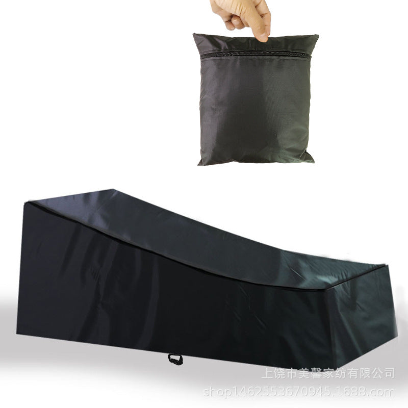 Outdoor Sun Lounger Cover Waterproof Dustproof Oxford Fabric