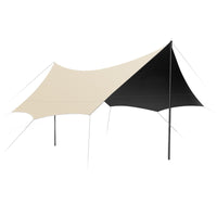 Outdoor Camping Tarp Sunshade Canopy with UV Protection for Picnic and Shelter