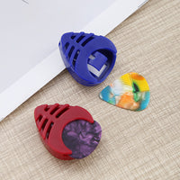 Heart-Shaped Guitar Pick Holder Case for Musical Instrument Accessories