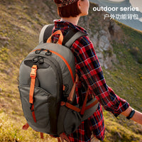 Lightweight Waterproof Hiking Backpack with Spine Protection, Foldable Multi-functional for Outdoor Fitness
