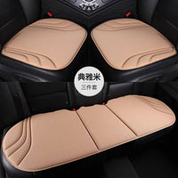 Algae Fiber Car Seat Cushion Set - Integrated Latex, Breathable, Non-Slip, All-Season