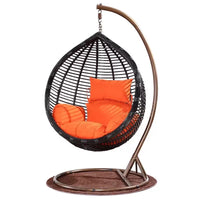 Waterproof Outdoor Swing Chair Cushion with High-Density Filling, Removable and Washable