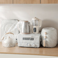 Disposable Household Appliance Dust Covers - Thickened Transparent Film for Fans, Rice Cookers, Microwaves