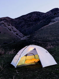 SnowTrail X3 Lightweight 1-Person Tent with Sleeping Pad for Hiking Camping