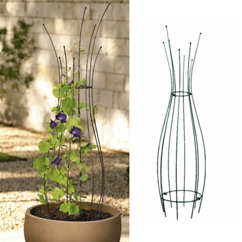 Garden Metal Plant Climbing Trellis for Clematis Roses and Vines