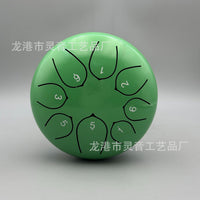 6-inch 8-Note Steel Tongue Drum for Meditation and Relaxation