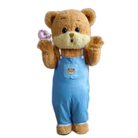 Inflatable Cartoon Bear Mascot Costume for Performances and Events