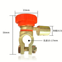 12V Car Battery Disconnect Switch with Anti-Leakage Protection