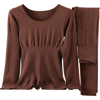 Women's Thermal Wool Slimming Underwear Set for Autumn/Winter