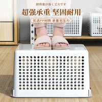 Rectangular Plastic Storage Baskets for Kitchen Pantry Organization, Snack & Toy Bins
