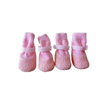 Anti-Slip Waterproof Dog Socks with Soft Wear-Resistant Sole for Small to Medium Dogs