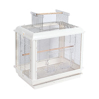 Large Horizontal Wire Bird Cage for Parrots and Breeding