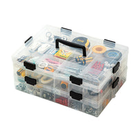 Multi-functional Portable Tool Box for Electricians, Auto Repair, Fishing - Hardware Parts, Screws, Accessories Organizer
