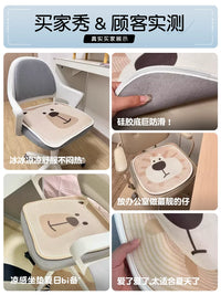 Summer Breathable Ice Silk Cooling Seat Cushion for Office Chairs and Stools