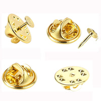 DIY Brooch Pin Backs and Butterfly Clutches for Jewelry Making