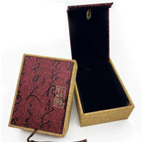 Jewelry Gift Packaging Box with PP Bag and Zipper Dustproof Bag for Bracelets and Necklaces