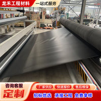 HDPE Geomembrane Puncture-Resistant Acid-Alkali Impermeable Liner for Fish Ponds & Landfills
