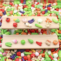 Miniature Vegetable Resin Charms for DIY Crafts