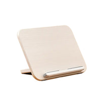 Adjustable Wooden Reading Stand for Kids and Students, Portable Desktop Book Holder
