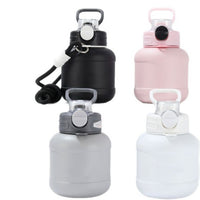 316 Stainless Steel Insulated Water Bottle with Handle, Large Capacity for Outdoor Sports & Fitness